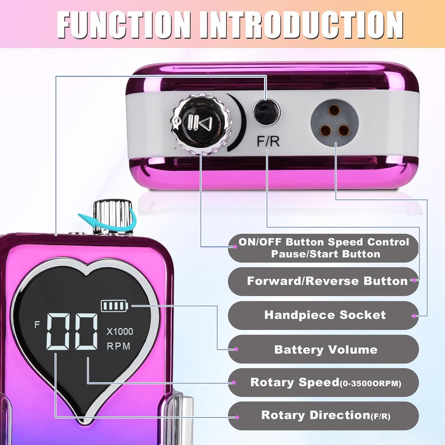 Electric Nail Drill - Image 2