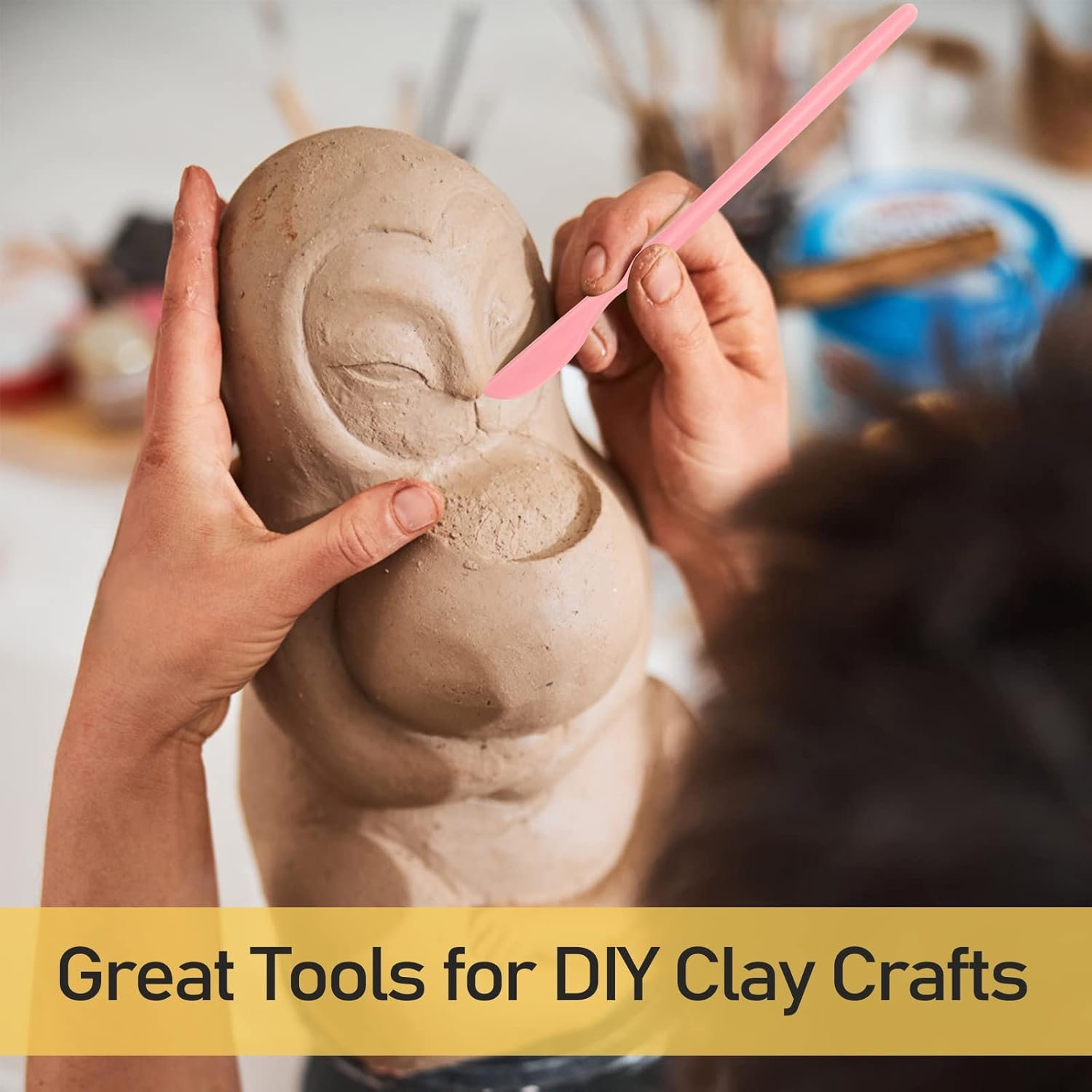 Polymer Clay Cutter & Sculpting Tool Set – 28pcs - Image 2