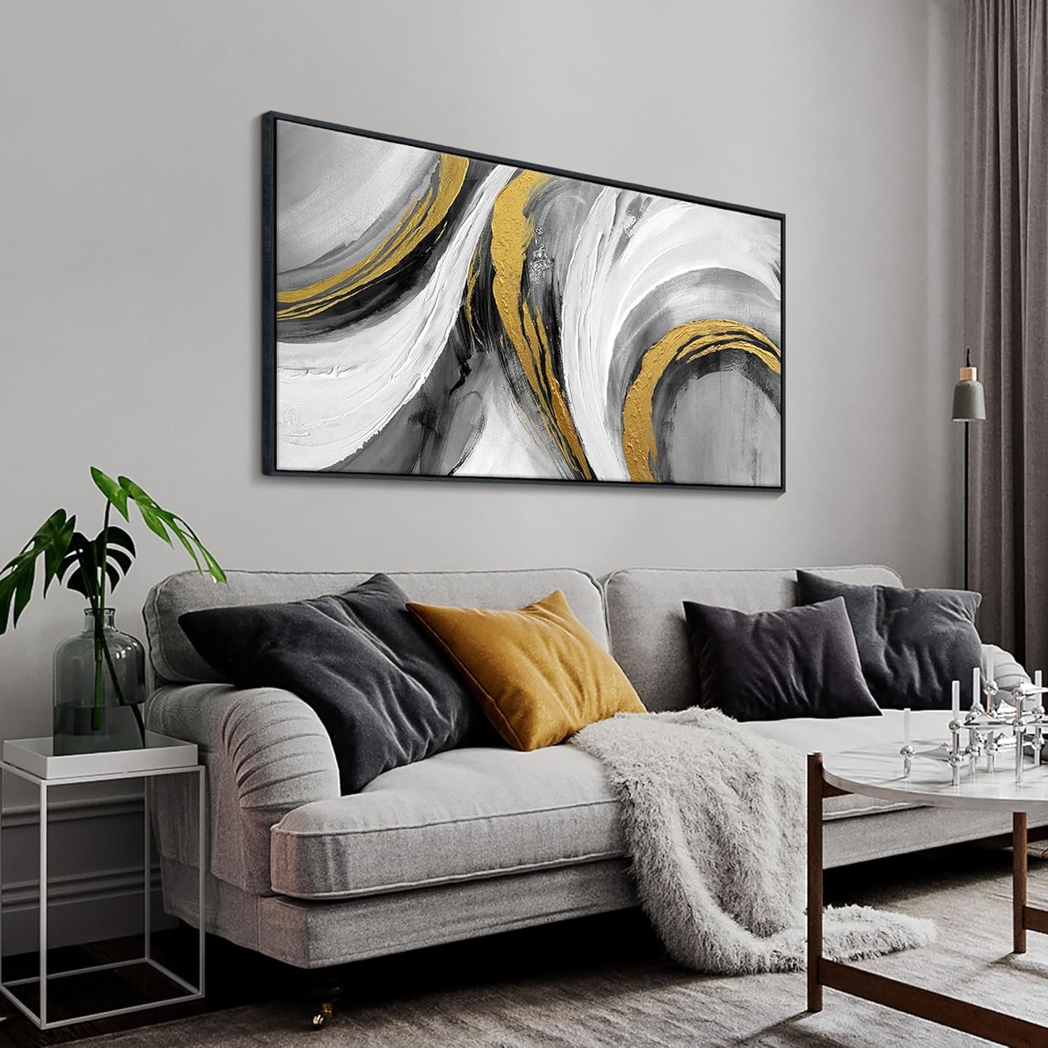 Large Abstract Wall Art - Image 2