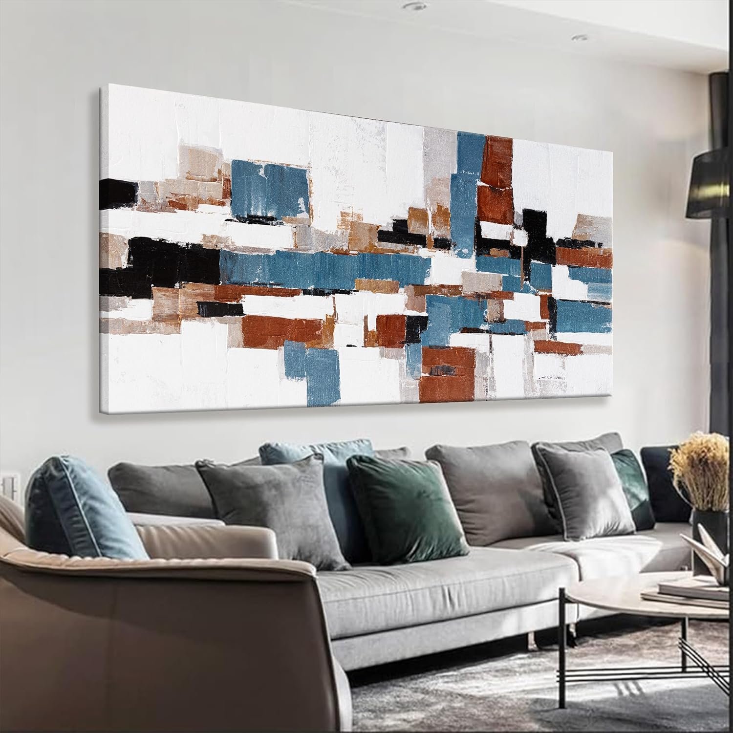 Abstract Colorful Wall Art Painting - Image 3