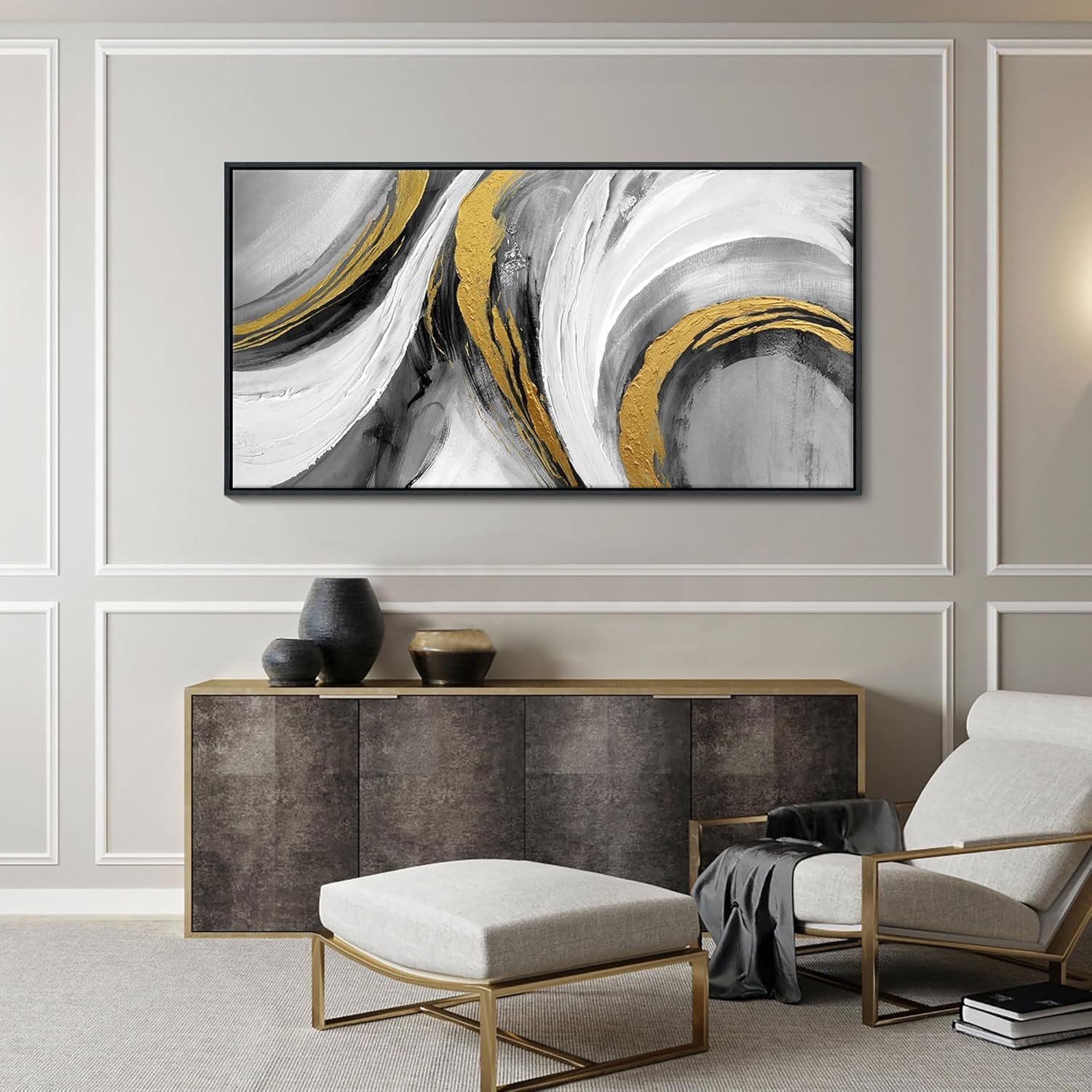 Large Abstract Wall Art - Image 3
